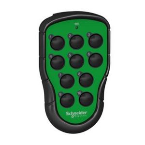 Compacte zender 10 drukknoppen Solide behuizing Harmony