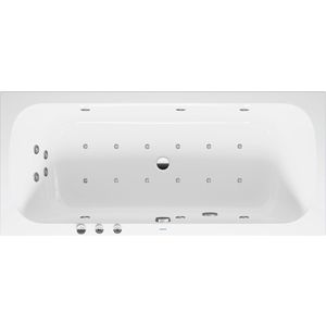 Qatego Whirlbad Wit 1800x800x480mm 760614000CP1000