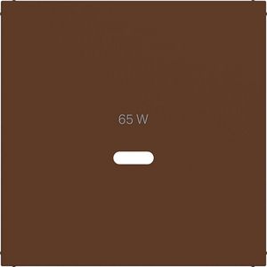 Centraalplaat voor USB-C-contactdoos, A.x/C.x, turf, mat