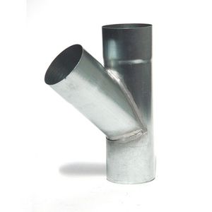 Zinken HWA T-stuk 120mm 45°