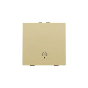 Enkelv. knop led/comfortsens. HomeControl "won.verl." gold