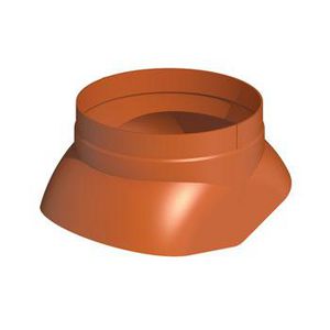 Kunststof schaal voor Rolux terracotta 5-55° R131