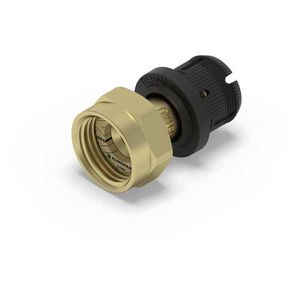 Schroefbus recht 25x1"bn.dr. schuif FASTLOC EX+