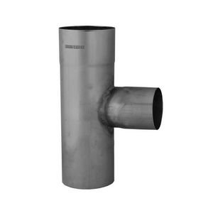 RHEINZINK walsblank T-stuk 80-60mm 85gr.