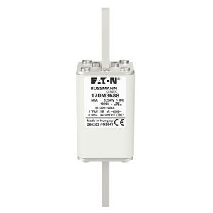 Zekering h. snelheid 50A AC 1250V 100kA compact 1 45x VVE=2