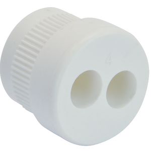 Inzetstuk TPE voor wartel PG135/M20x1,5 drl 2x3mm
