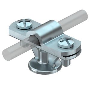 Leidinghouder 8-10mm zink galvanisch verzinkt VVE=20