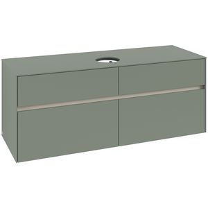 Wastafelonderkast Collaro 1400x548x500mm Soft Green C045B0AF
