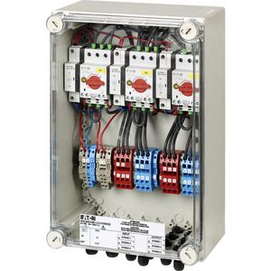 Brandweerschakelaar 3x string 25A UA 225V50Hz M12/M16
