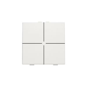4-voudig drukknop Home Control white