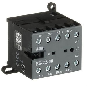 Magneetschakelaar mini 4kW 400Vac 4P spoelcode (0-2) 0NO+