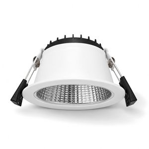 Salona downlight CCT 8-15W diam.145mm UGR 19 IP54 DALI-2 Wit