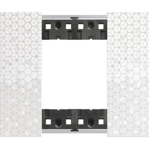 Afdekplaat 2 modulen pixel K4702 LivingNow