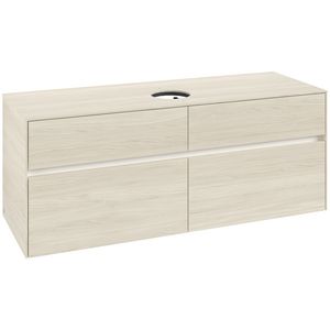 Wastafelonderkast Collaro 1400x548x500mm White Oak C045B0AA
