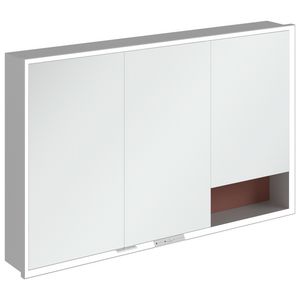 Inbouw-spiegelkast My View+ 1200x750x168mm Wine Red
