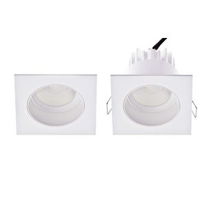 LED Spot Square Deep 80mm 650lm 827 PH C RVS