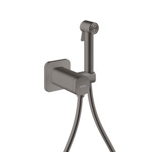 Handdouche AXOR Bidette Showers 1 straalsoort douchesl. 125cm Brushed Black Chrome