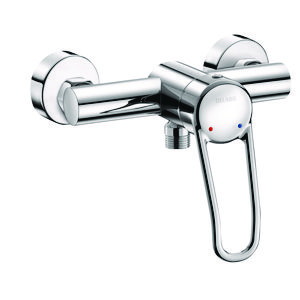 Douchemengkraan onderuitg. open greep S-kop