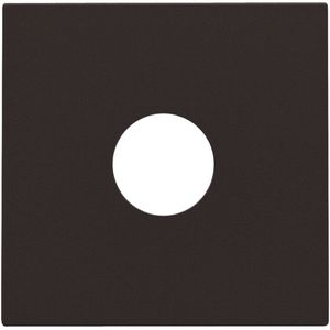 Afwerkingsset voor enkelvoudige coaxaansluiting voor tv