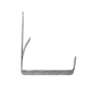 Bakgootbeugel B44 geg. J-model/rechte staart met tapgat 30x5mm