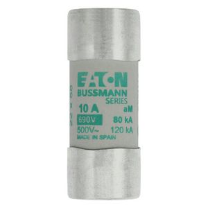 Zekering laagspanning 10A AC 690V 22x58mm aM IEC VVE=10