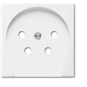 Centraalplaat telefoon PTT steker SI-B-alpinwit