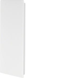 Eindplaat voor goot 99x230mm FB verkeerswit