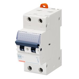 INSTALLATIEAUTOMAAT 1P+N C-KAR 13A 6KA 2-MODULE - SERIE MT60