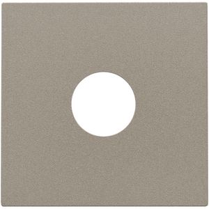 Afwerkingsset voor enkelvoudige coaxaansluiting voor tv