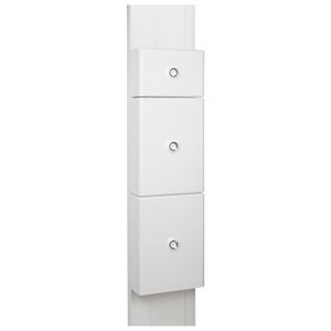 Lengte a 2,6m. Goot 2 compartementen 65x355 DLP