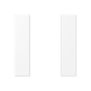 Tastafdekking F50 A/AS 1-voudig matwit KNX/eNet