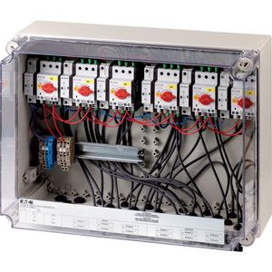 Brandweerschakelaar 6x string 25A UA 225V50Hz M12/M16