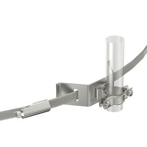 Leidinghouder span isCon-Leiding Ø23mm rvs VVE=10