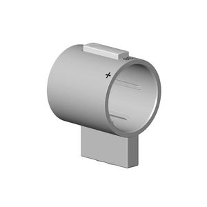 Greep voor thermostaat 48x50x46mm Mat Wit