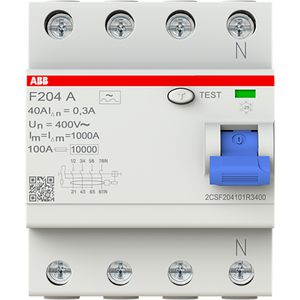 Aardlekschakelaar 4P 40A 300mA