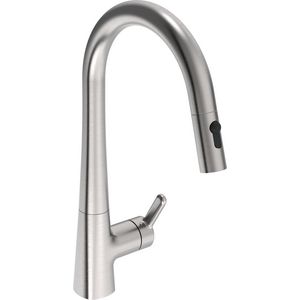 Keukenkraan Eengreeps zijbediend brass Roestvr 5136228380