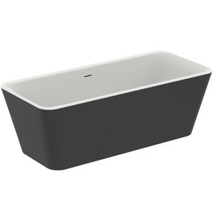 TONIC II FS BATH 180X80 MATT WHITE/BLACK