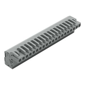 1-draads FE steker HA 2,5mm² grijs 232-120/026-000 VVE=10