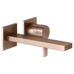 1-hendel wastafelmengkraan opbouwmontage DN 15 roodgoud 51116290200