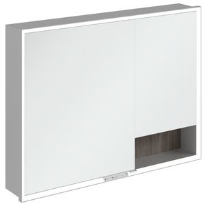 Inbouw-spiegelkast My View+ 1000x750x168mm Stone Oak