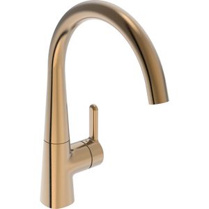 Keukenkraan Eengreeps zijbediend brass Brushed 5101228381