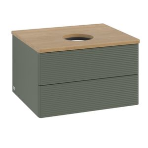 Wastafelonderkast Antao 600x360x500mm L.Green Matt Lacquer L18111HL