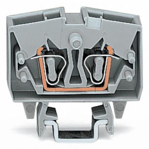 2-draads MINI-rijgklem 2,5mm² test zwart 264-705 VVE=100