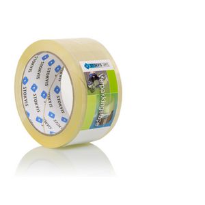 Verpakkingstape transp 50mm x 66m VVE=108