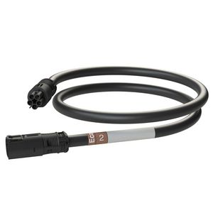 Koppelsnoer AW 2m 5G2,5 zwart Eca VVE=10