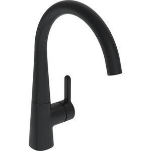 Keukenkraan Eengreeps zijbediend brass Mat zwa 5101228333