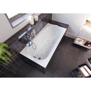 Whirlpool Columbia Rihopool 175x80cm systeem AIR rechts hoogglans wit