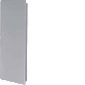 Eindplaat voor goot 100mm hoog FB helderwit