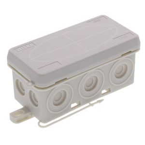 Kabeldoos kunststof IP55 86x44x41mm kleur grijs VVE=10