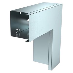 Vlakke hoek with cover 80x80mm Staal sendzimir verzinkt zink